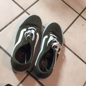 Army green vans